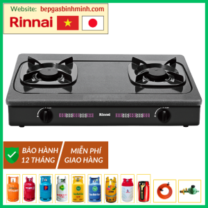 Bếp Gas Đôi Rinnai RV-2615(G) Việt - Nhật Chính Hãng