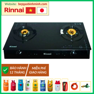 Bếp Gas Đôi Rinnai RV-7 Double Glass (SP) Việt - Nhật
