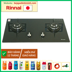 Bếp Gas Âm Rinnai RVB-212BG Nhật Bản