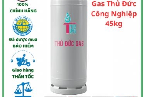 Gas Bò Thủ Đức 45kg Công Nghiệp Lắp Hệ Thống Gas Ống Sắt