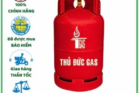 Gas Đỏ Thủ Đức 12kg Đổi Gas Lắp Mới Các Quận Huyện 15p
