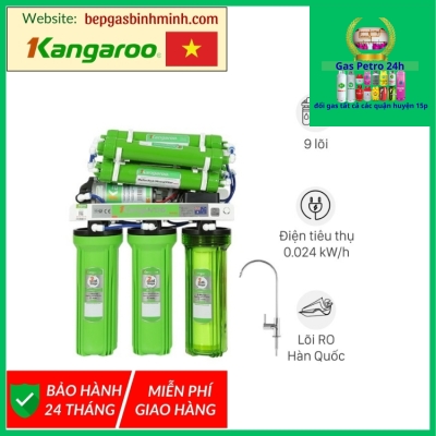 Máy lọc nước RO không vỏ Kangaroo KG110 9 lõi