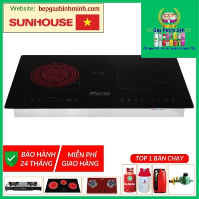 Bếp Điện Từ Hồng Ngoại Âm SUNHOUSE MMB9100VN 3600W