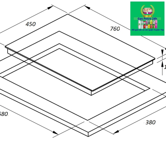 Bếp gas âm Eurosun EU-GA305