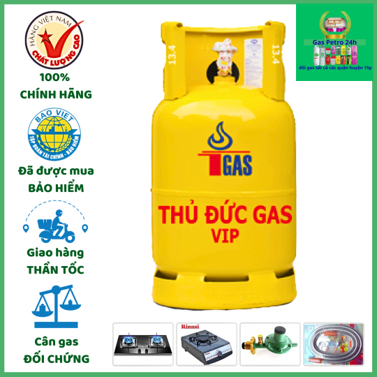  Bình Gas Vàng Thủ Đức 12kg Đổi Gas Tất Cả Các Quận 15p