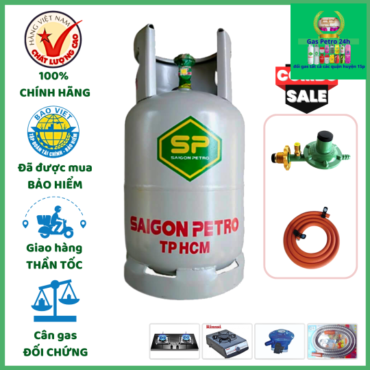 Đại Lý Gas Saigon Petro 12Kg – 45Kg Chính Hãng, Giao Nhanh 15 Phút