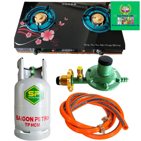 Bếp Gas Đôi DICORY BM Tặng Bộ Bình Van Dây