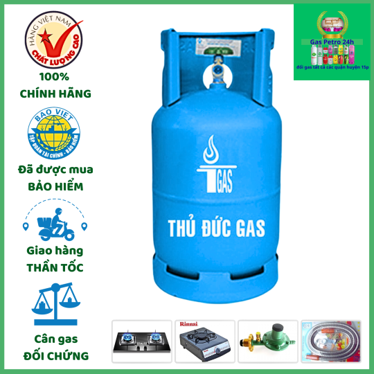 Đại Lý Gas Thủ Đức Xanh Ngọc 12kg Đổi Gas Các Quận Huyện 15p