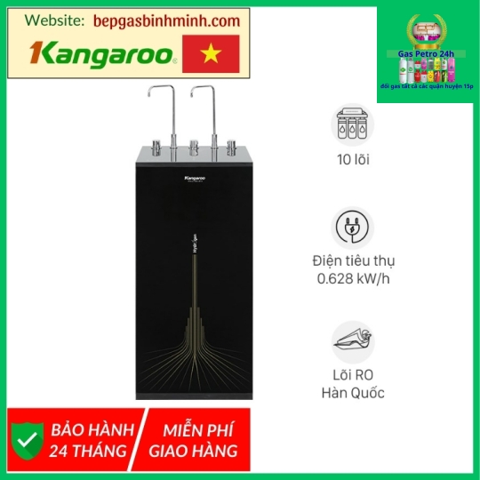 Máy lọc nước RO nóng nguội lạnh Kangaroo KG10A13 10 lõi