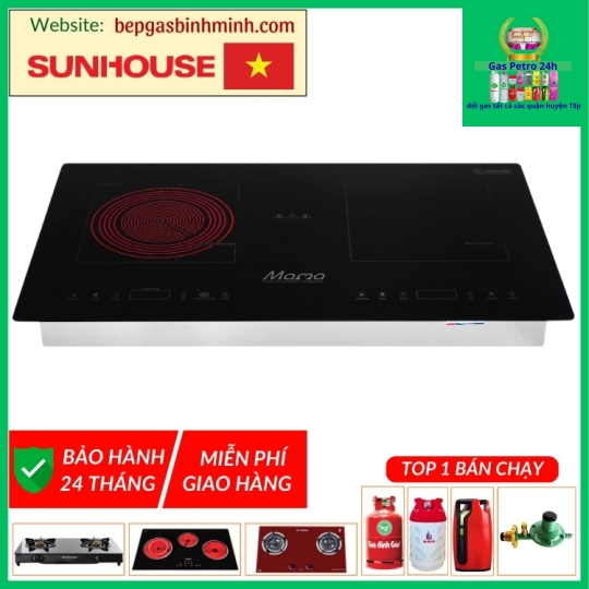 Bếp Điện Từ Hồng Ngoại Âm SUNHOUSE MMB9100VN 3600W