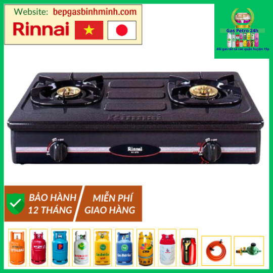 Bếp Gas Đôi Rinnai RV-870 GSB(M) Việt - Nhật