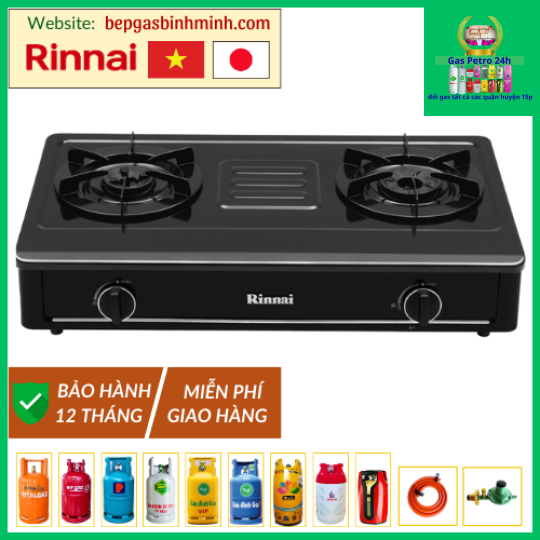 Bếp Gas Đôi Rinnai RV-A271B(EB) Việt - Nhật