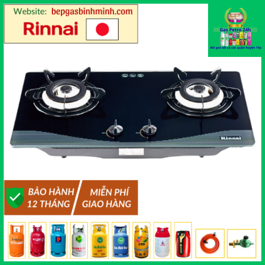 Bếp Gas Âm Rinnai RVB-2BG  (WV-M)N Nhật Bản