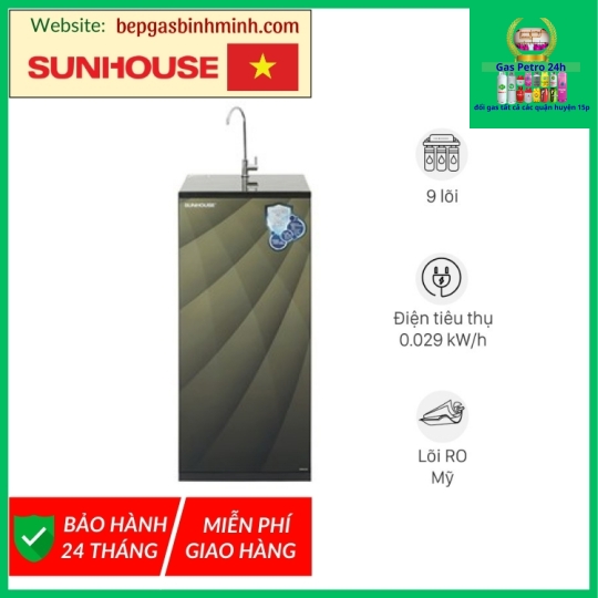 Máy lọc nước RO Sunhouse SHA8817KP 9 lõi