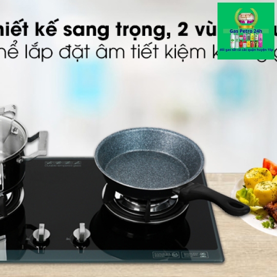 Bếp Gas Âm SUNHOUSE SHB5548MT Chính Hãng