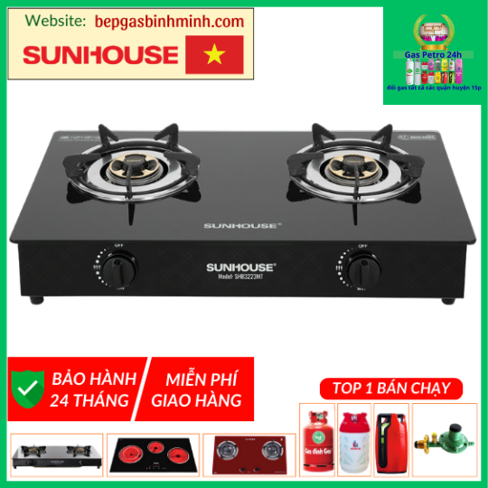 Bếp Gas Đôi SUNHOUSE SHB3223MT Chính hãng