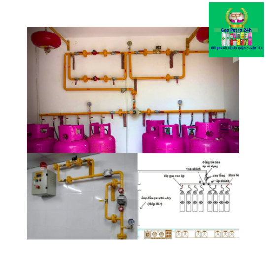 Sửa chữa, lắp đặt hệ thống đường ống gas
