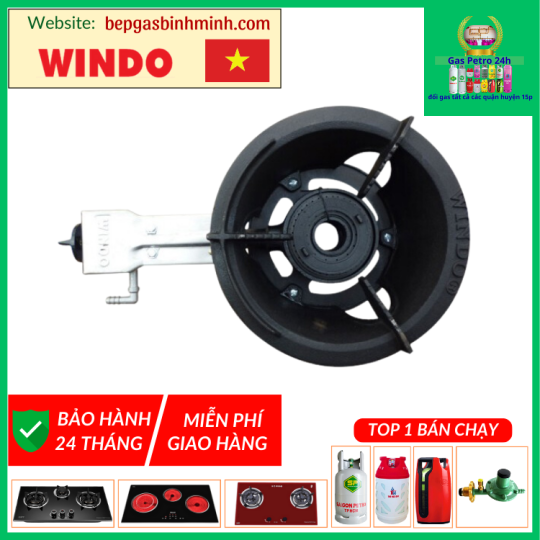 Bếp Khè Công Nghiệp WINDO 168 Chính Hãng